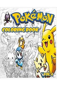 Pokemon Coloring Books: Coloring Book