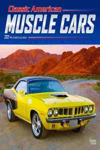 CLASSIC AMERICAN MUSCLE CARS 2021 SQUARE