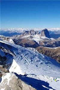 Marmolada Mountain in the Dolomites of Italy Journal