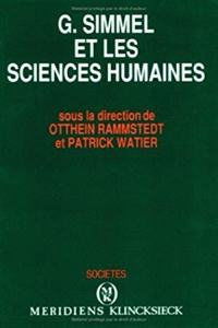 Georg Simmel Et Les Sciences Humaines
