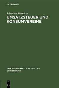 Umsatzsteuer Und Konsumvereine