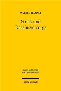 Streik Und Daseinsvorsorge