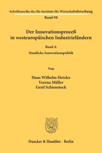 Der Innovationsprozess in Westeuropaischen Industrielandern