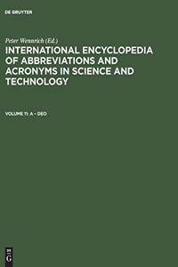 International Encyclopedia of Abbreviations and Acronyms in Science and Technology, Volume 11