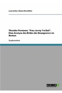Theodor Fontanes Frau Jenny Treibel. Eine Analyse des Bildes der Bourgeoisie im Roman