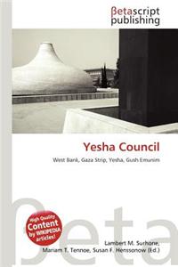 Yesha Council
