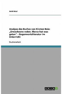 Analyse des Buches von Kirsten Boie