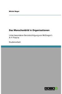 Das Menschenbild in Organisationen