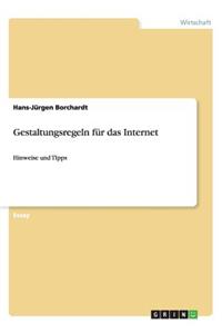 Gestaltungsregeln für das Internet