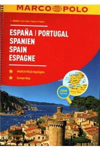 Spain & Portugal Marco Polo Road Atlas