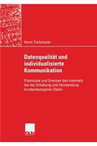 Datenqualität Und Individualisierte Kommunikation