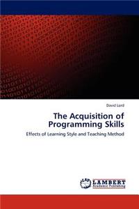 Acquisition of Programming Skills