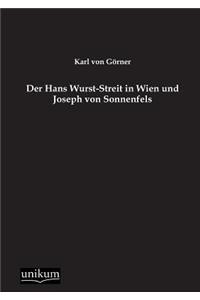 Hans Wurst-Streit in Wien Und Joseph Von Sonnenfels