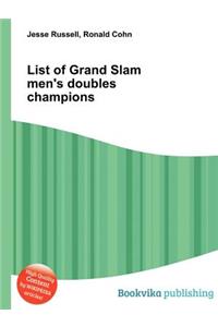 List of Grand Slam Men's Doubles Champions