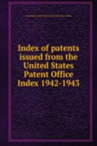 Index of patents issued from the United States Patent Office