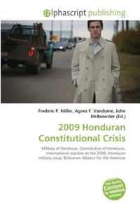 2009 Honduran Constitutional Crisis