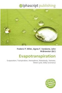 Evapotranspiration