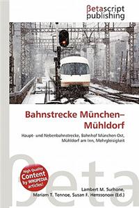 Bahnstrecke M Nchen-M Hldorf