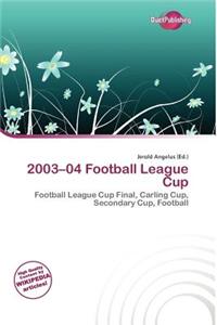 2003-04 Football League Cup