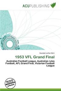 1953 Vfl Grand Final