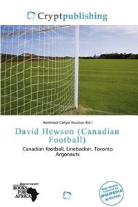 David Hewson (Canadian Football)