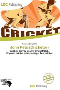 John Peto (Cricketer)