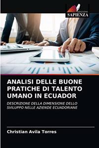 Analisi Delle Buone Pratiche Di Talento Umano in Ecuador