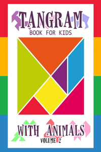 Tangram Book for Kids with Animals Volume 2