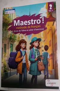 Langers Maestro Methode de Francais -2 Ver.1 ( Livre de lâ€™ eleve et cahier dâ€™ excercices)