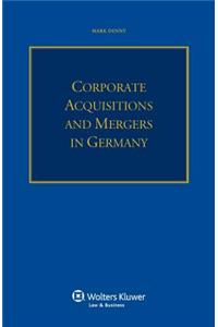 Corporate Acquisitions and Mergers in Germany