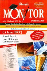 Monitor For Ca-Ipcc Group I, Paper 2: Law, Ethics & Communication