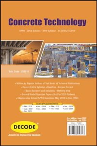 DECODE Concrete Technology for SPPU 19 Course (SE - II - Civil - 201010)