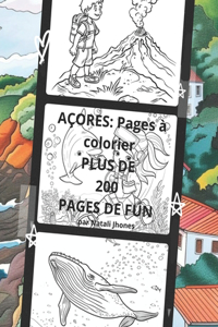 Açores. Pages à colorier. PLUS DE 200 PAGES DE FUN (Légendes des Açores).