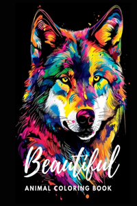Beautiful Animal Coloring Book