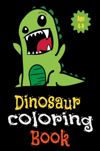 DINOSAUR Coloring Books Ages 4-8