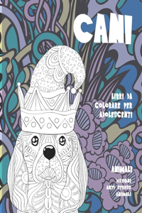 Libri da colorare per adolescenti - Disegni Anti stress Animali - Animali - Cani