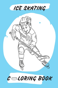 Ice Skating Coloring Book