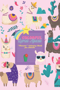 Colorful Llamas Alpacas