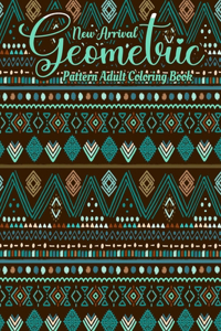 Geometric Pattern Adult Coloring Book
