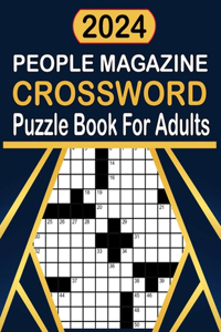 2024 People Magazine Crossword Puzzles Book For Adults