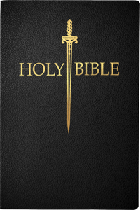 KJV Sword Bible, Large Print, Black Bonded Leather, Thumb Index