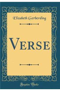 Verse (Classic Reprint)