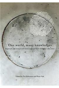 One World, Many Knowledges. Regional experiences and cross-regional links in higher education