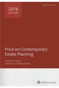 Price on Contemporary Estate Planning-2016