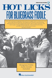 Hot Licks for Bluegrass Fiddle - Book with Online Audio