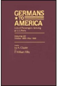 Germans to America, Oct. 2, 1868-May 31, 1869