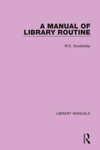 Manual of Library Routine