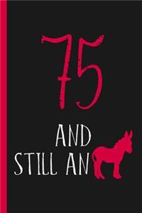 75th Birthday Journal