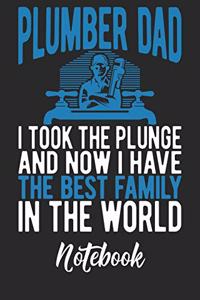 Plumber Dad Notebook