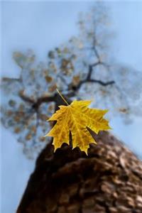 A Falling Yellow Leaf Journal